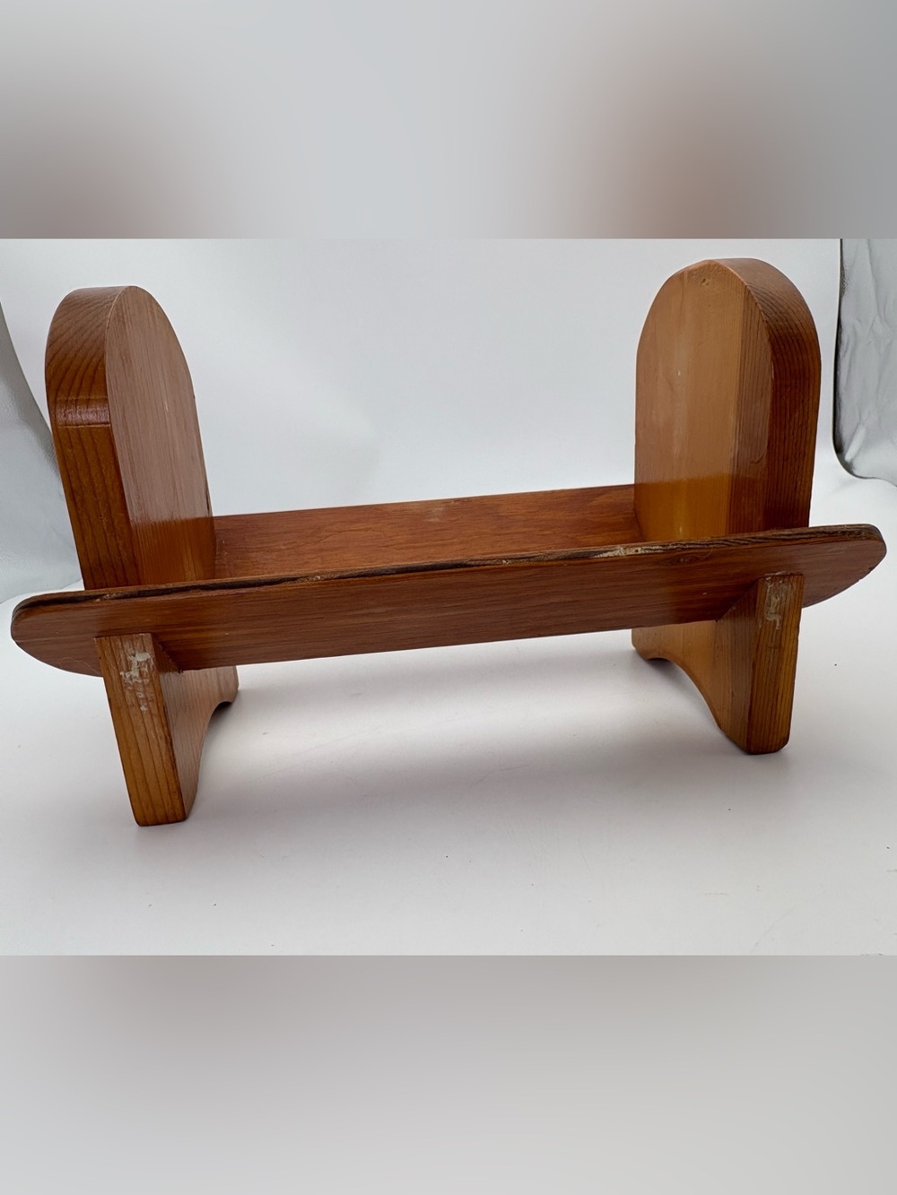 Vintage Wood Cookbook Counter Rack - Picture 7 of 16